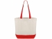 Сумка для шоппинга Cotton из переработанного хлопка 280 г, красный