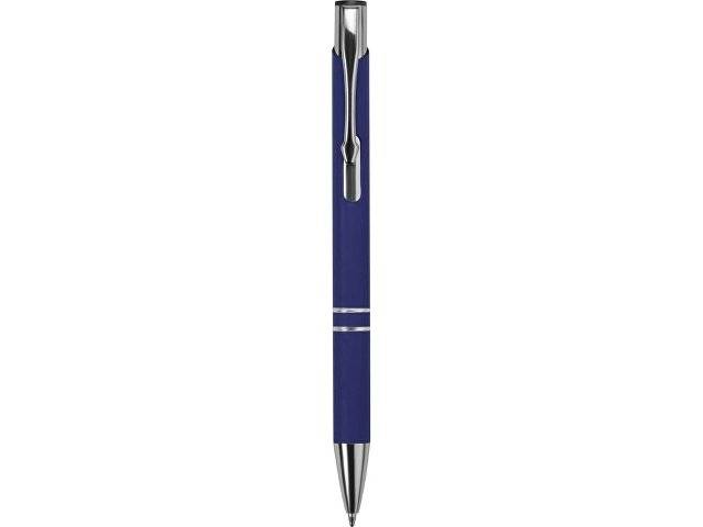 Ручка металлическая шариковая "Legend Gum" софт-тач, темно-синий