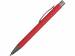 Ручка металлическая soft touch шариковая «Tender», красный/серый