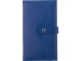Блокнот-кошелек с сменным блоком А6 "Wall Street", 64 листа, синий