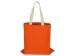 Сумка для шопинга Steady из хлопка с парусиновыми ручками, 260 г/м2, оранжевый
