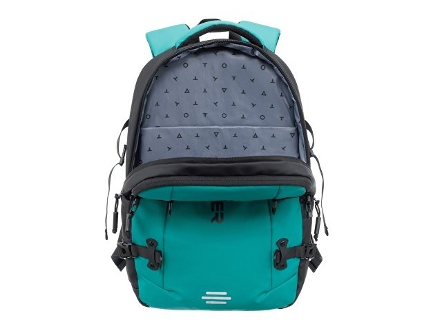 Рюкзак спортивный TORBER Xtreme 18", зелёный/чёрный, 31 х 12 х 46 см, 17л