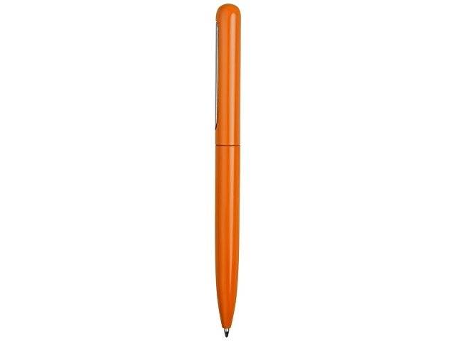 Ручка металлическая шариковая «Skate», оранжевый/серебристый