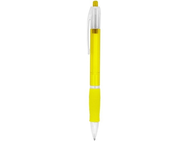 Ручка пластиковая шариковая ONTARIO, желтый