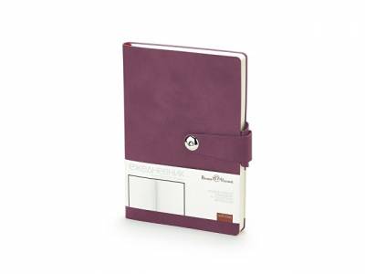 Ежедневник недатированный  А5 "PRIMAVERA" бордовый