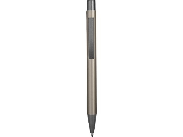 Ручка металлическая soft-touch шариковая «Tender», серо-стальной