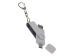 USB-флешка на 16 Гб 2 в 1 поворотный механизм, c дополнительным разъемом Type-C с одноцветным металлическим клипом, белый