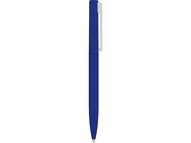 Шариковая ручка  "Bright F Gum" soft-touch, синий