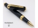 Перьевая ручка Waterman Exception, цвет: Slim Black GT, перо: F