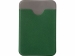 Чехол-картхолдер Favor на клеевой основе на телефон для пластиковых карт и и карт доступа, темно-зеленый