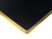Еженедельник недатированный А6 "Black" с нашивкой, черный