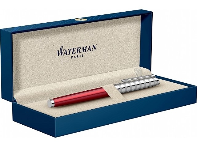 Ручка роллер Waterman Hemisphere French riviera Deluxe RED CLUB RB в подарочной коробке