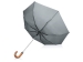 Зонт складной "Cary", полуавтоматический, 3 сложения, с чехлом, светло-серый