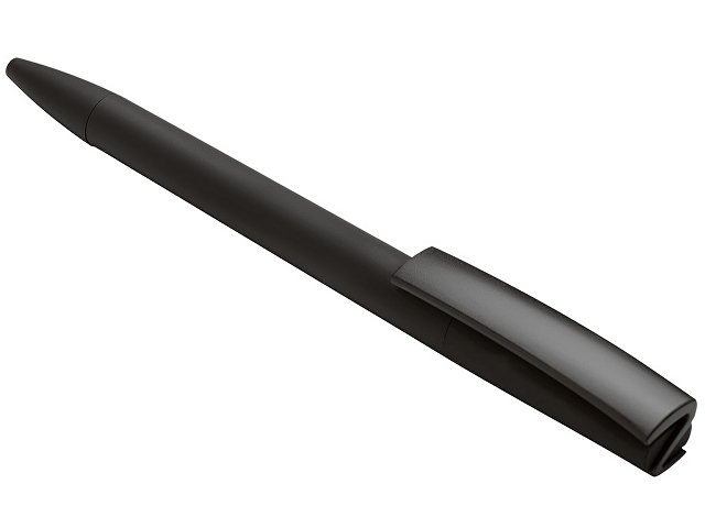 Ручка пластиковая soft-touch шариковая «Zorro», черный