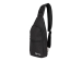 Рюкзак TORBER с одним плечевым ремнем, чёрный, полиэстер 300D, 33 х 17 х 6 см