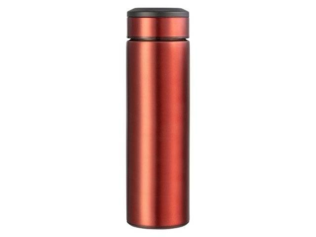 Термос «Confident Metallic» 420мл, красный