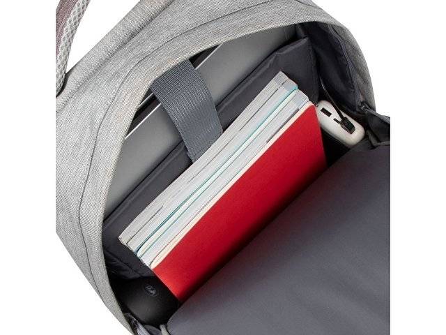 RIVACASE 7562 grey/mocha рюкзак для ноутбука 15.6", серый/кофейный