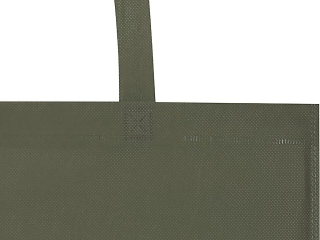 Экосил эко-сумка для конференций из нетканого материала, переработанного по стандарту GRS, объемом 6 л, зеленый лесной