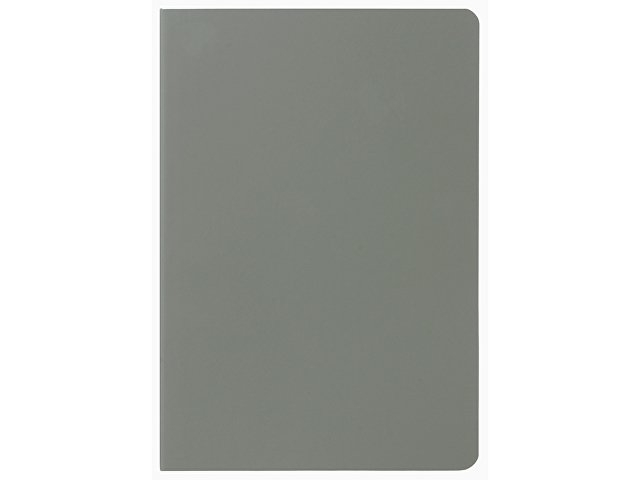 Блокнот "Wispy 2.0", гибкая обложка A5, 64 листа в линейку, серый