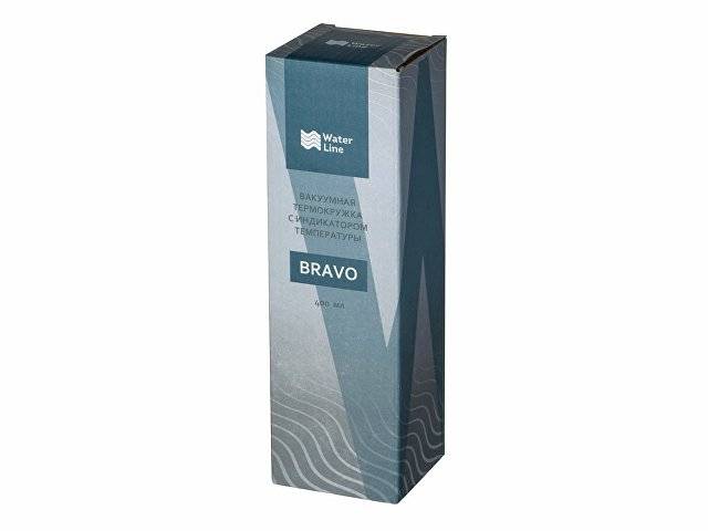Вакуумная термокружка Waterline с медной изоляцией «Bravo», 400 мл, белый