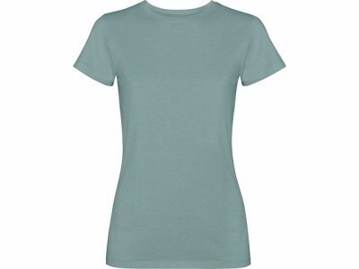 Футболка «Fiyi» женская, сине-зеленый выстиранный