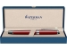 Ручка-роллер Waterman Expert Dark Red Lacquer CT Black, стержень: Fblk