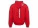 Толстовка оверсайз с капюшоном на молнии «Monaco», красный, лейбл, бренд тайп и термотрансфер