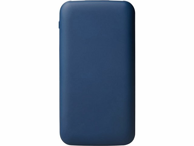 Набор из внешнего акуумулятора и универсального кабеля с подсветкой лого «Reserve LED», 10000mAh, темно-синий