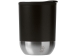 Термокружка LINDE с двойными стенками из переработанного полипропилена, черный