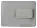 Картхолдер для двух карт и наличных денег с зажимом "Crave", светло-серый