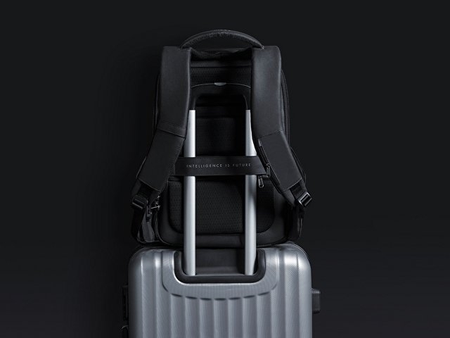 Водостойкий антикражный рюкзак Hipack для ноутбука 15.6", черный