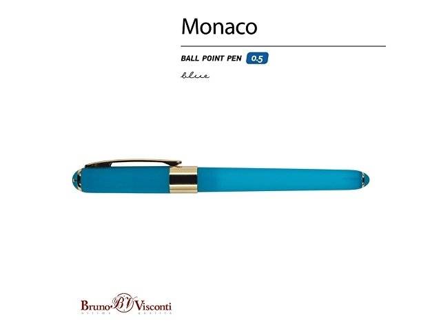 Ручка пластиковая шариковая «Monaco», 0,5мм, синие чернила, бирюзовый