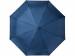 Автоматический складной зонт Bo из переработанного ПЭТ-пластика, темно-синий