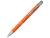 Шариковая кнопочная ручка Moneta с матовым антискользящим покрытием, оранжевый