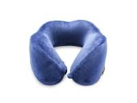 Подушка для путешествий с эффектом памяти, с капюшоном "Hooded Tranquility Pillow", синий