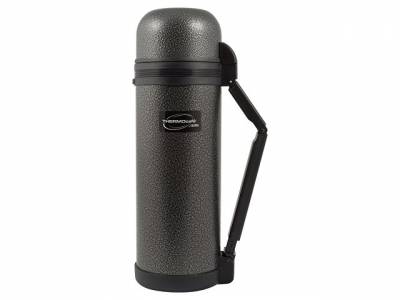 Термос из нерж. стали тм ThermoCafe HAMMP-1800-HT, 1.8L, серый