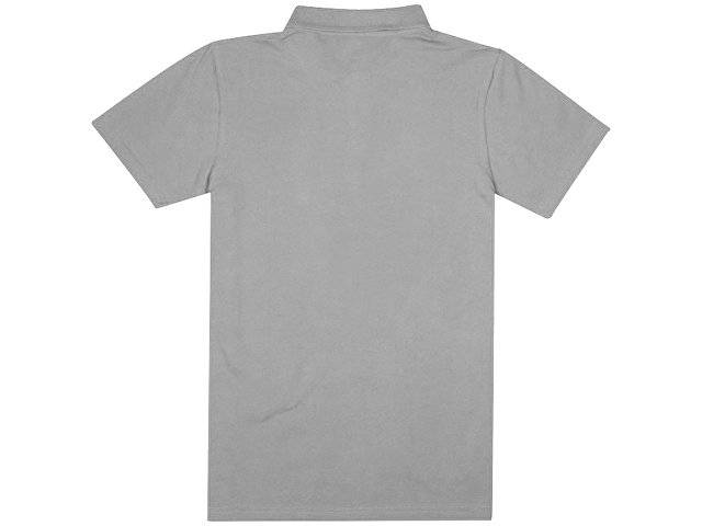 Рубашка поло «Primus» мужская, серый меланж