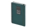 Ежедневник недатированный на гребне А5 "Pragmatic", темно-зеленый