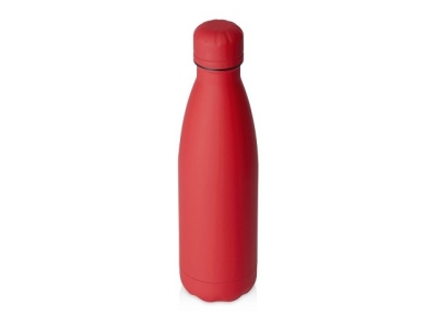 Вакуумная термобутылка "Vacuum bottle C1", soft touch, 500 мл, красный