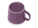 Матовая кружка Nancy 360 мл цветная снаружи, белая внутри, фиолетовый