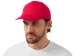 Бейсболка "Мемфис 230" 5-панельная, красная