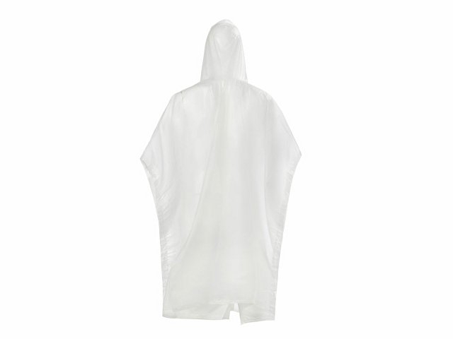 Пончо «Hawaii» c чехлом унисекс, белый