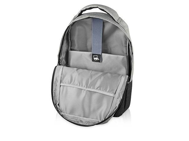 Рюкзак «Fiji» с отделением для ноутбука, серый/темно-серый (Cool gray 7C/432C)
