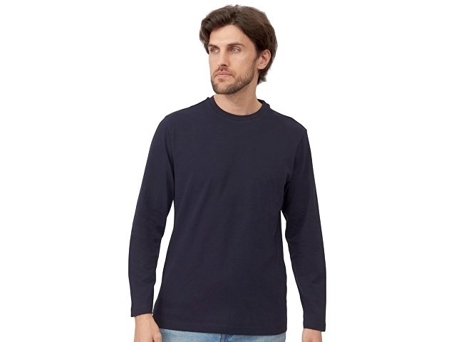 Лонгслив «HD Fit» мужской, темно-синий