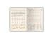 Ежедневник А5 датированный "Boston" 2026, серый с салатовым обрезом