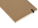 Блокнот "Sevilia Soft", гибкая обложка из крафта A5, 80 листов, крафтовый/черный