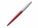 Шариковая ручка Parker Jotter Essential, Kensington Red CT, стержень: M, цвет чернил : blue или blac