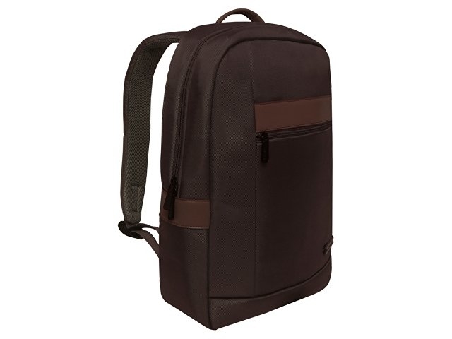 Рюкзак TORBER VECTOR с отделением для ноутбука 15,6", коричневый, полиэстер 840D, 44 х 30 x 9,5 см