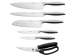Набор кухонных ножей с блоком, NADOBA, серия VERA