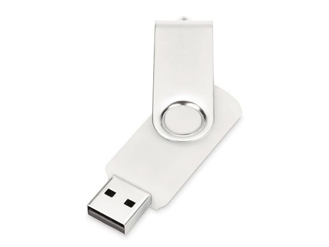 Флеш-карта USB 2.0 2 Gb «Квебек», белый